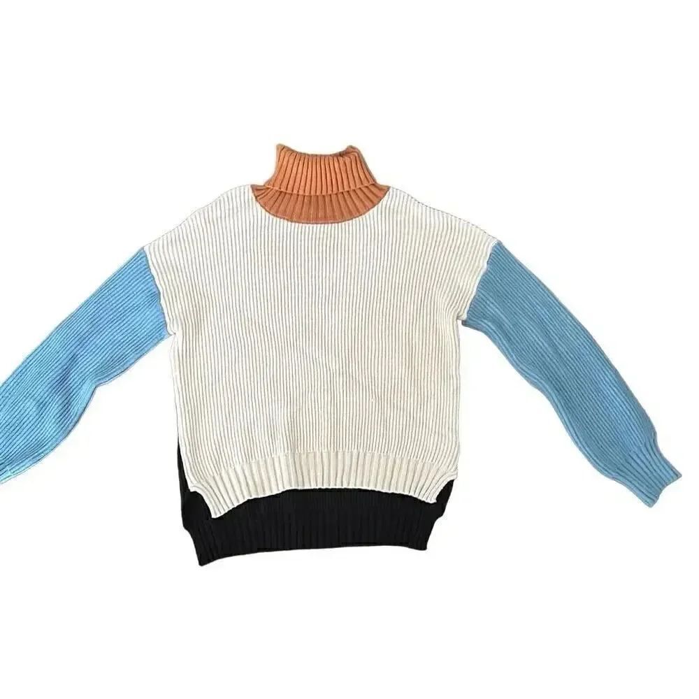 Miracle boutique, color block, sweater size medium/large 
